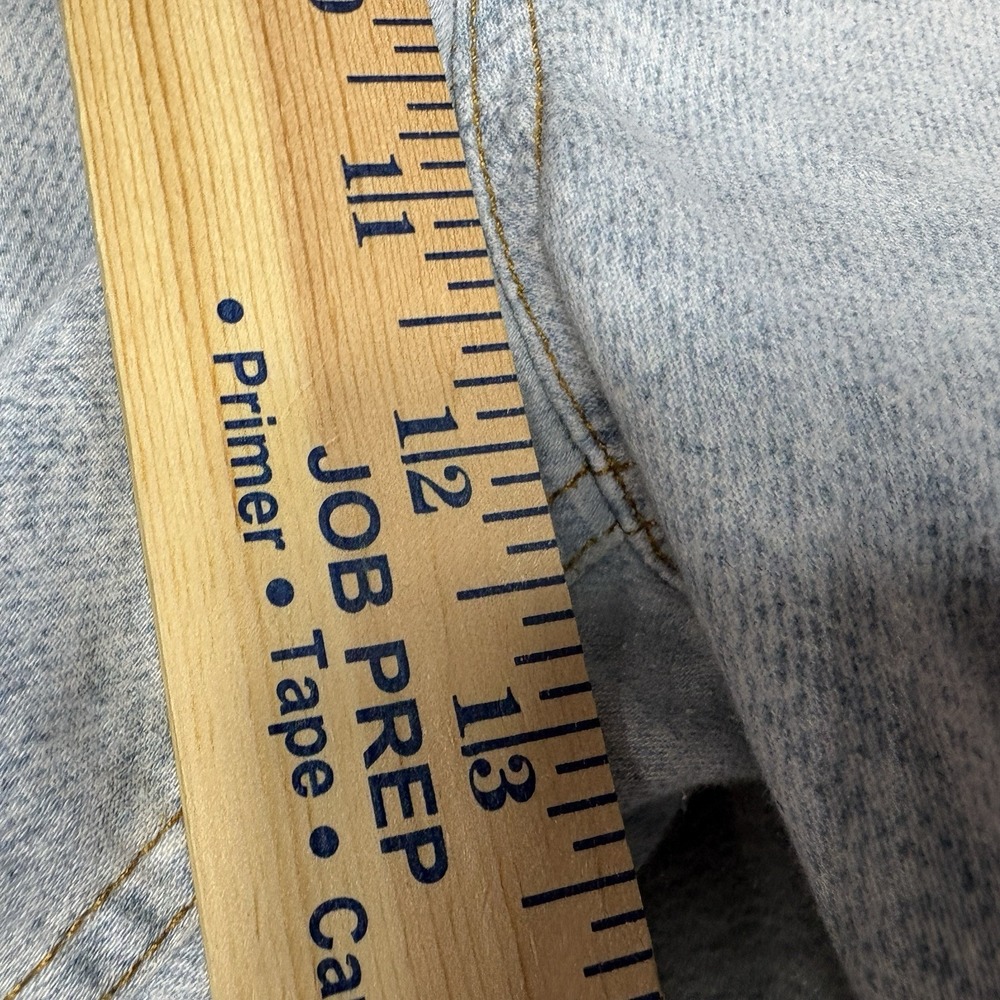 Joie Light Wash Wide Leg Jeans Size Large High Rise Cotton Blend Lightweight - Picture 9 of 10
